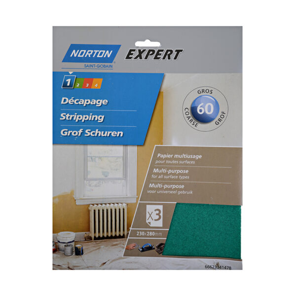 Disque de ponçage GENERIQUE Norton - 2 bandes corindon Expert 75 x 457 mm (grain 120 Disque de ponçage GENERIQUE Norton - 2 bandes corindon Expert 75 x 457 mm (grain 120