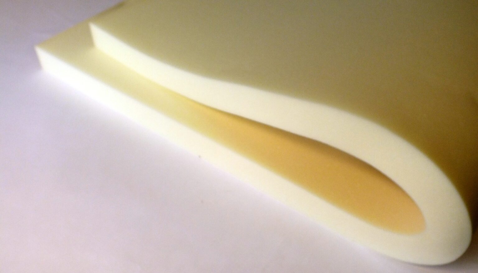 VC40/080 Cream Memory Foam Sheet Livedale Foam & Sundries Ltd