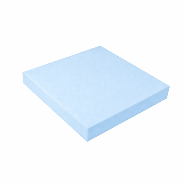FE33/175 light blue 33kg density firm TCPP-free upholstery foam sheet for seat cushions and dining chairs